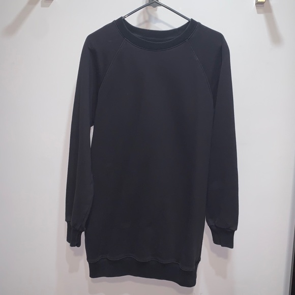 TNA Navia Sweater Dress in BLACK - Picture 4 of 7